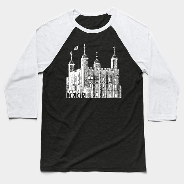 London Baseball T-Shirt by TravelTs